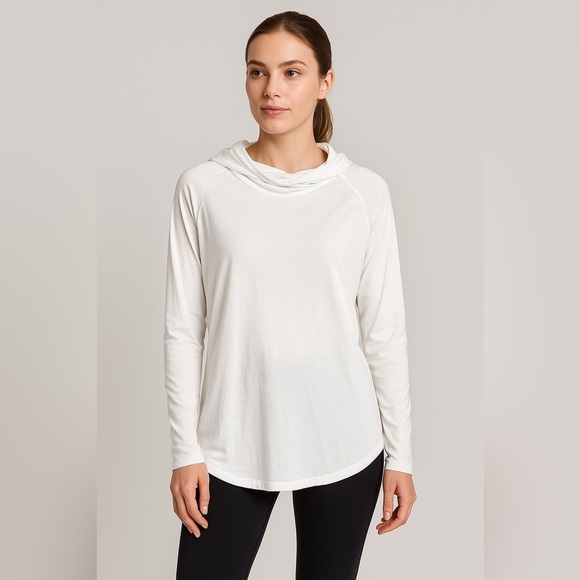 Eddie Bauer White Oversized Tunic Sweatshirt 🤍 - Picture 13 of 13